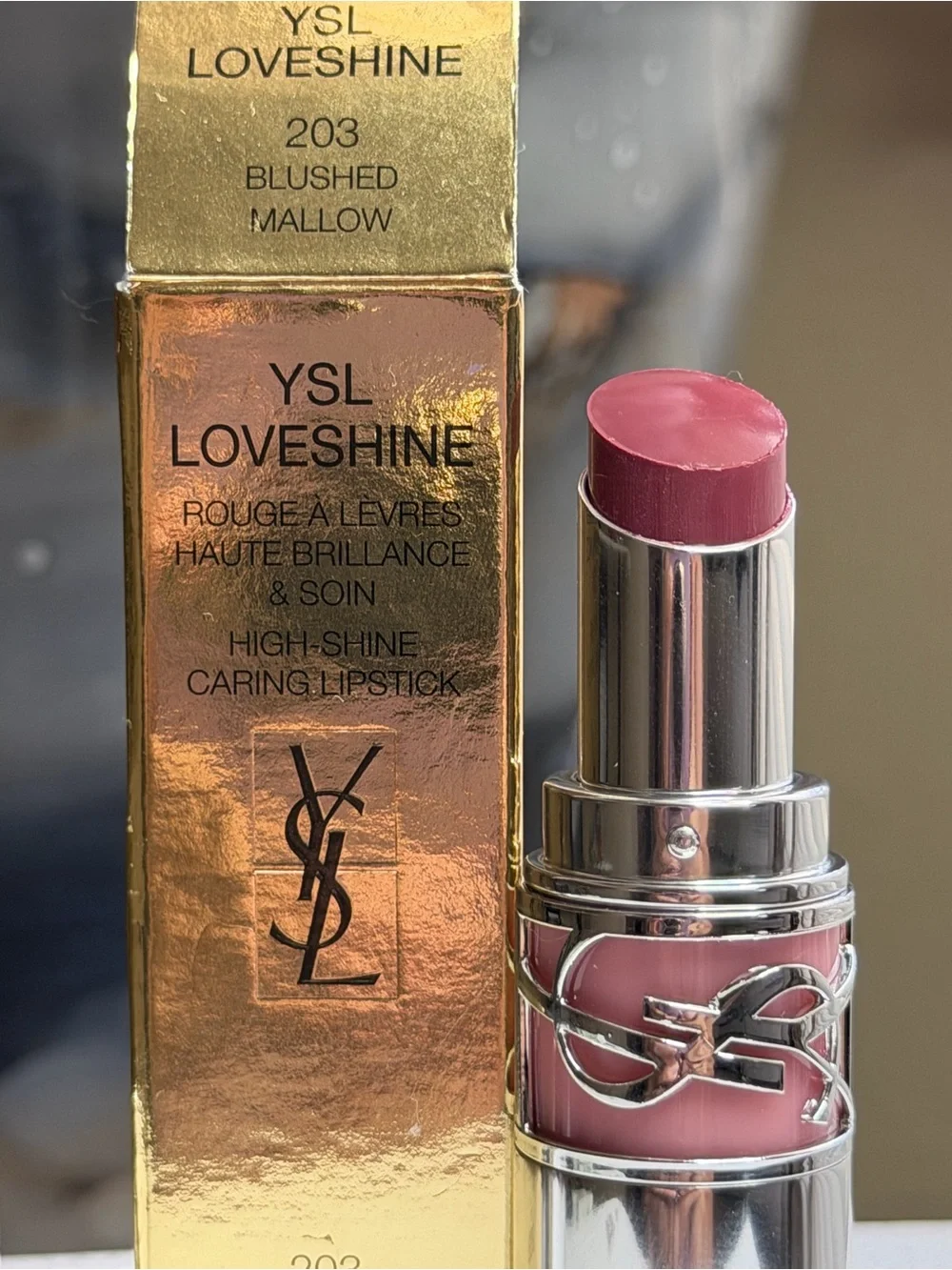 Yves Saint Laurent Loveshine Lipstick — Blushed Mallow Pink